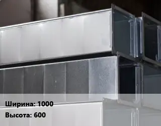 Прямоугольный воздуховод 1000х600